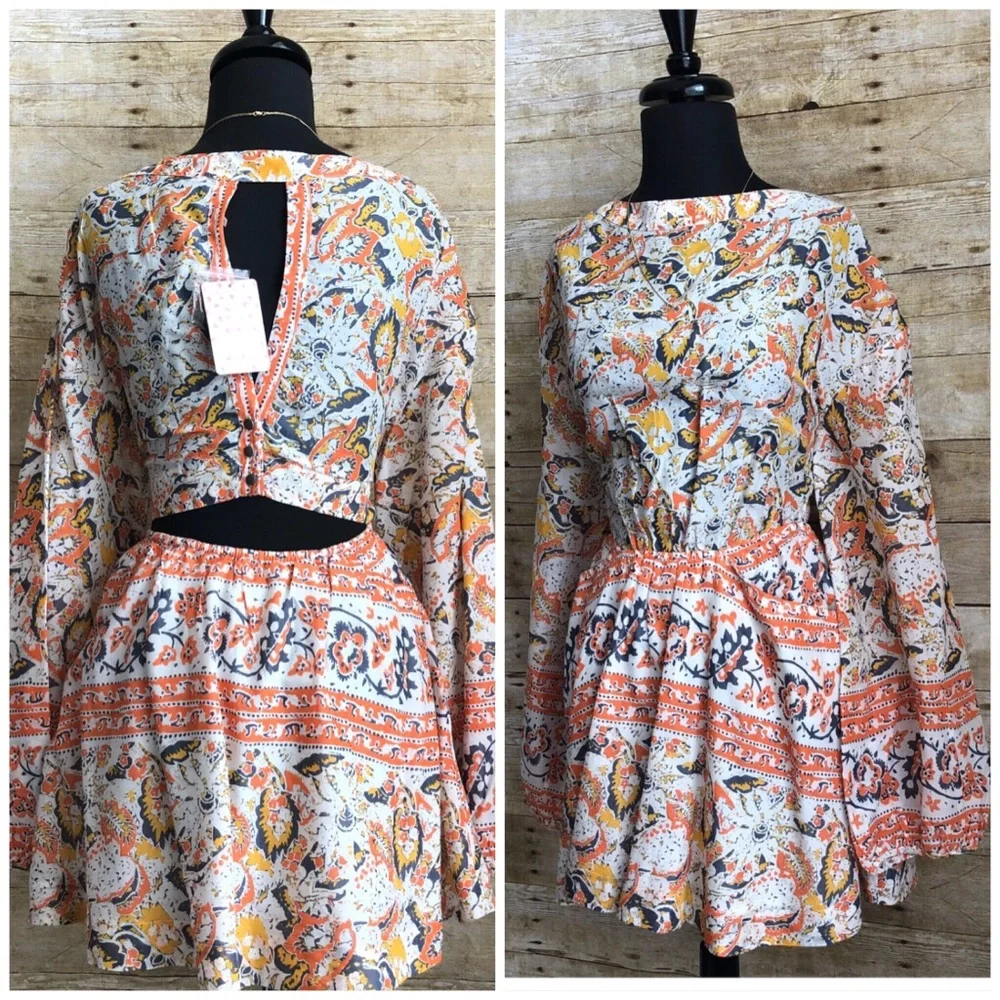 RARE FREE PEOPLE WASH IVO DRESS ( SOLD OUT)  XS - Picture 2 of 6